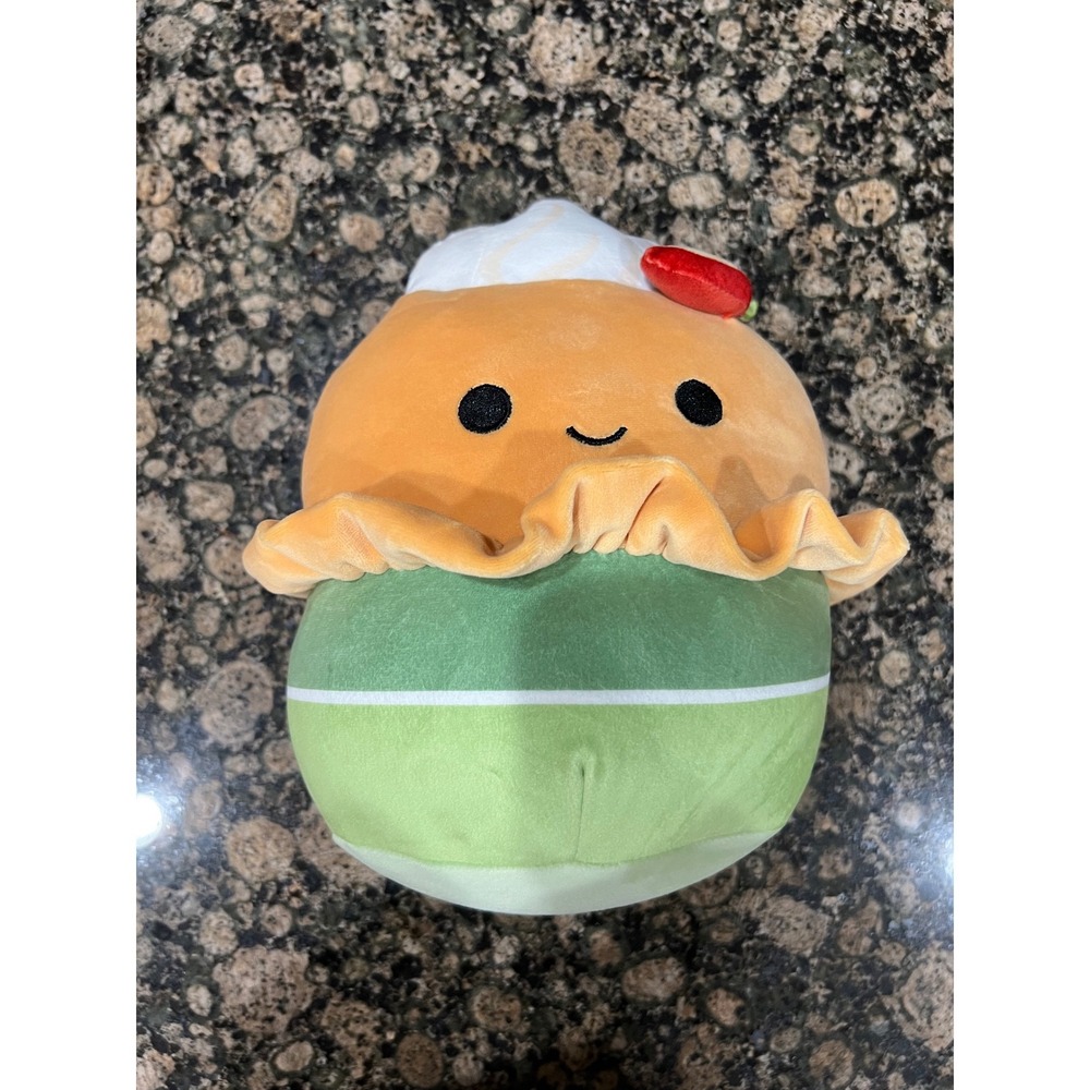 Squishmallows Doodle the Apple Pie Plush 8 Inch Green Orange Stuffed Animal